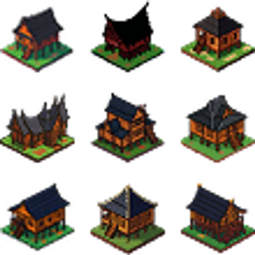 Indonesian Traditional House Pack 1